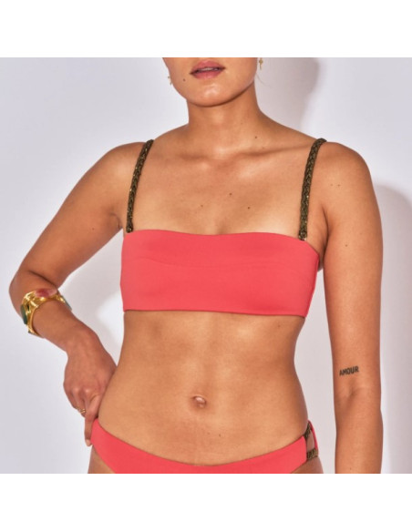 BELIZA Haut de Maillot LOLA Litchi