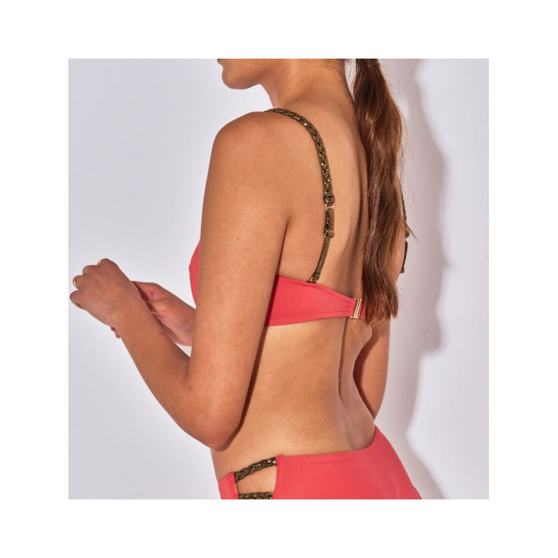 BELIZA Haut de Maillot LOLA Litchi