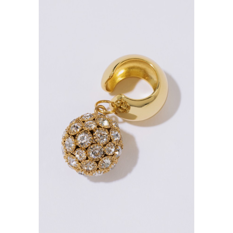 PEARL OCTOPUSSY CRYSTAL SPHERE CUFF