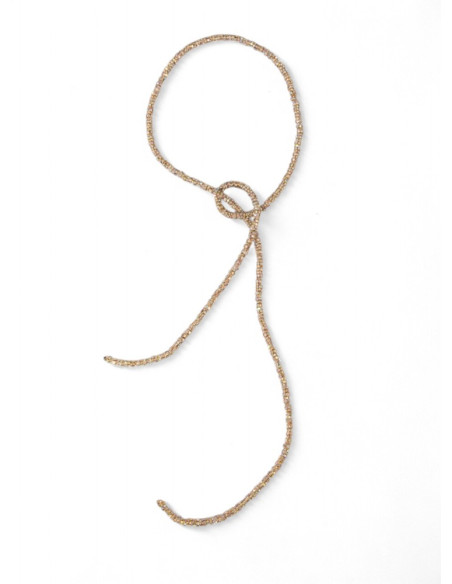 PEARL OCTOPUSSY collier SKINNY SERPENT CHAIN or