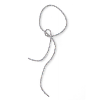 PEARL OCTOPUSSY collier SKINNY SERPENT CHAIN argent