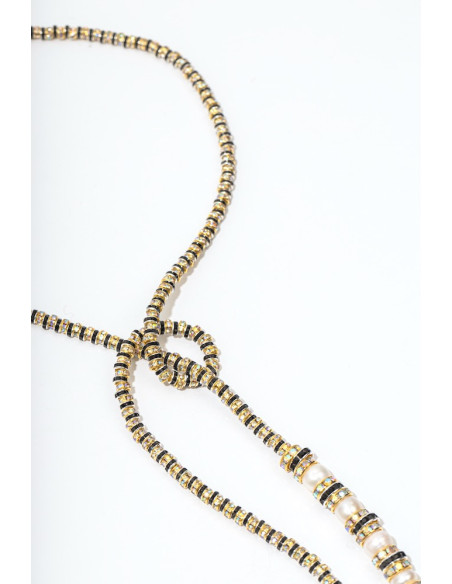 PEARL OCTOPUSSY collier COCO NECKLACE bicolore