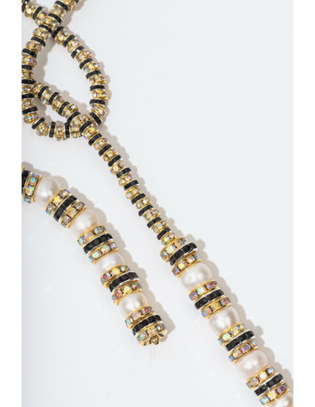 PEARL OCTOPUSSY collier COCO NECKLACE bicolore