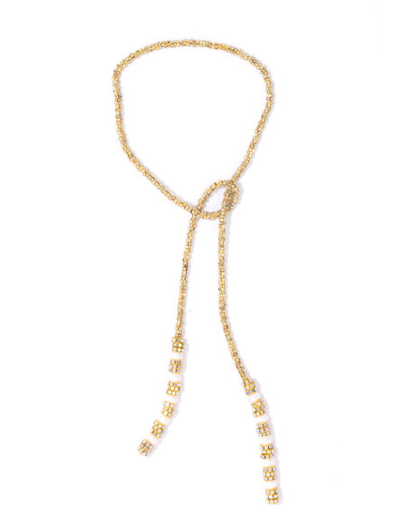 PEARL OCTOPUSSY collier COCO NECKLACE or