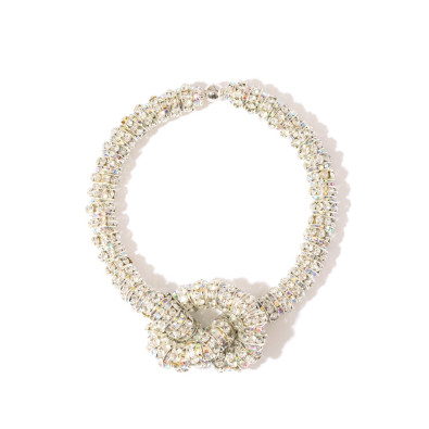 PEARL OCTOPUSSY collier KNOT CHOKER