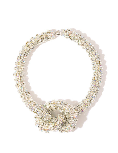 PEARL OCTOPUSSY collier KNOT CHOKER