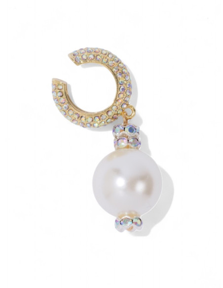 PEARL OCTOPUSSY earcuff MOON CUFF