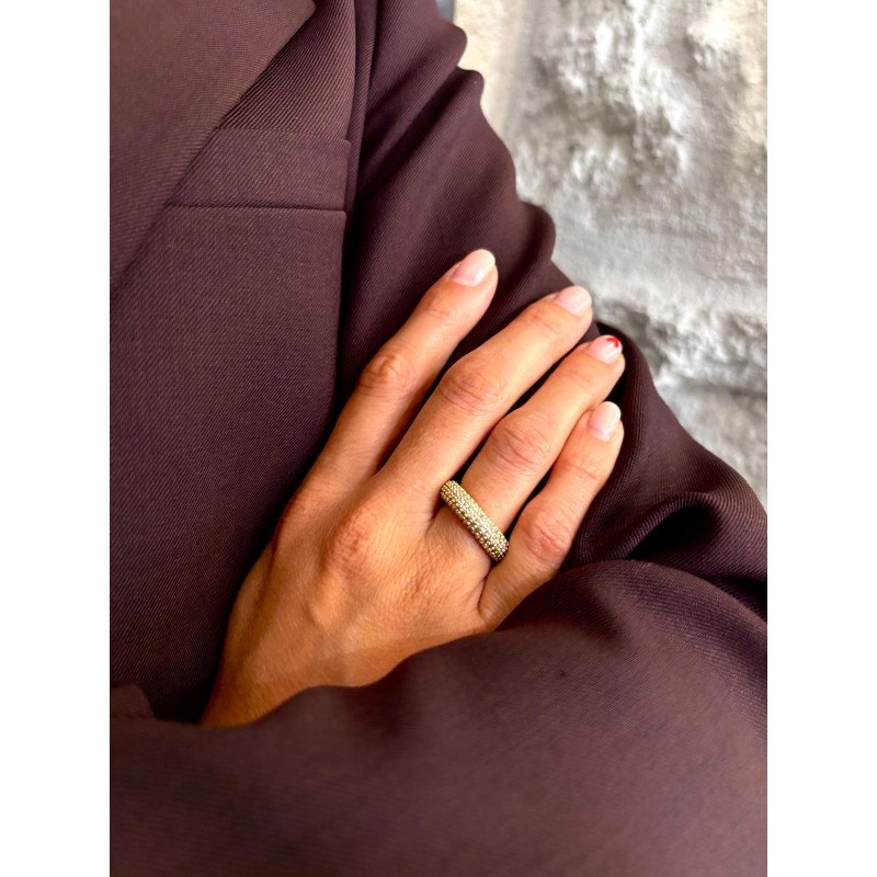 PEARL OCTOPUSSY bague SKINNY DIAMOND