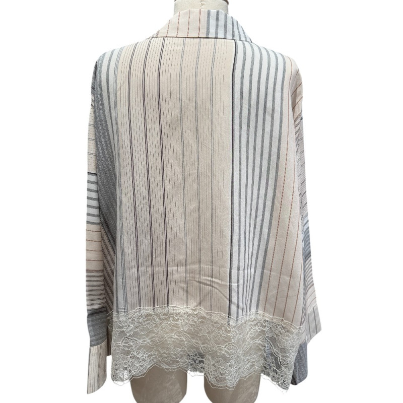 PHISIQUE DU ROLE Blouse à rayures patchwork