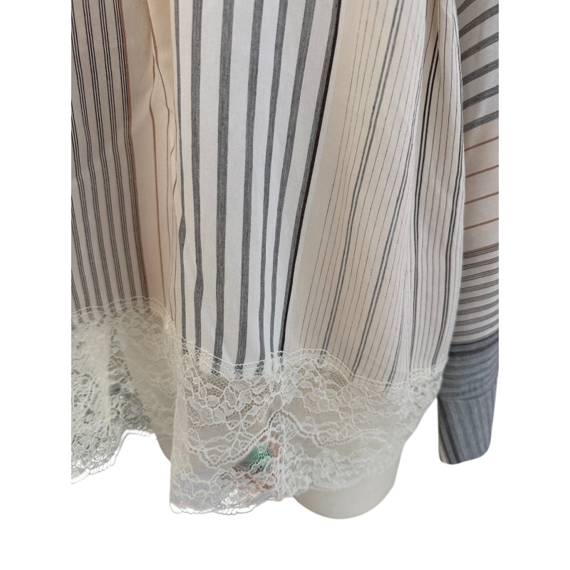 PHISIQUE DU ROLE Blouse à rayures patchwork