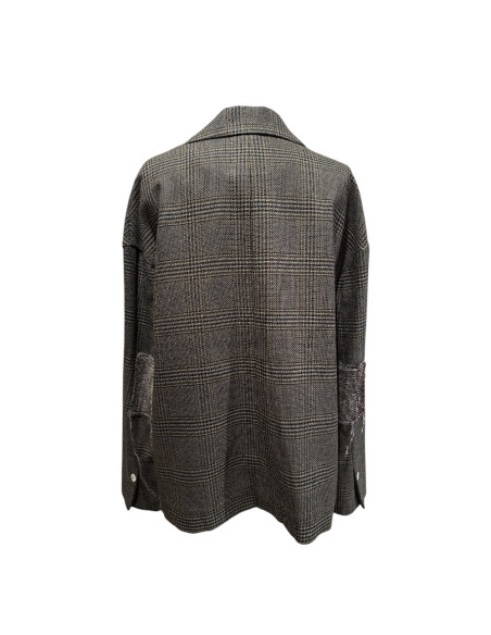 PHISIQUE DU ROLE Blazer Prince de Galles PHISIQUE DU ROLE Blazer Prince de Galles