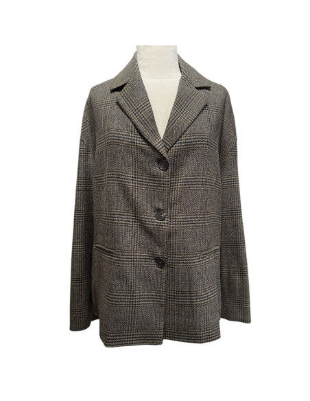 PHISIQUE DU ROLE Blazer Prince de Galles PHISIQUE DU ROLE Blazer Prince de Galles