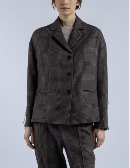 PHISIQUE DU ROLE Blazer Prince de Galles PHISIQUE DU ROLE Blazer Prince de Galles