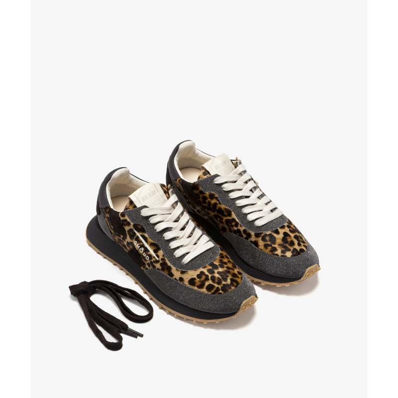 GHOUD Baskets Rush Wild Gleam Marron