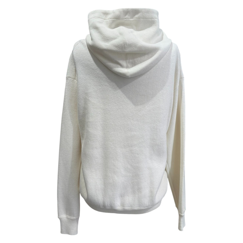 CT PLAGE Pull à capuche coton et cachemire