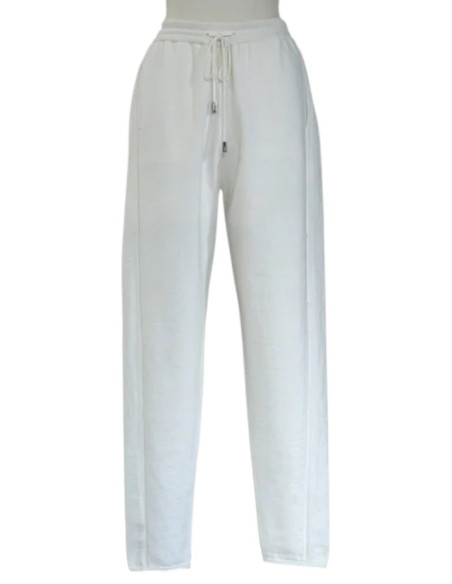 CT PLAGE Pantalon Coton et Cachemire