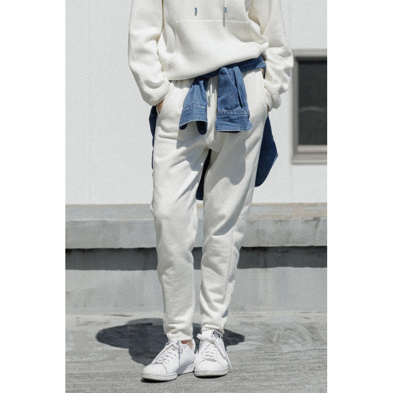 CT PLAGE Pantalon Coton et Cachemire