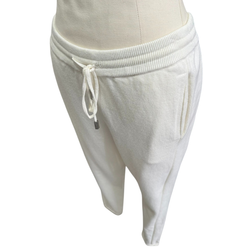 CT PLAGE Pantalon Coton et Cachemire