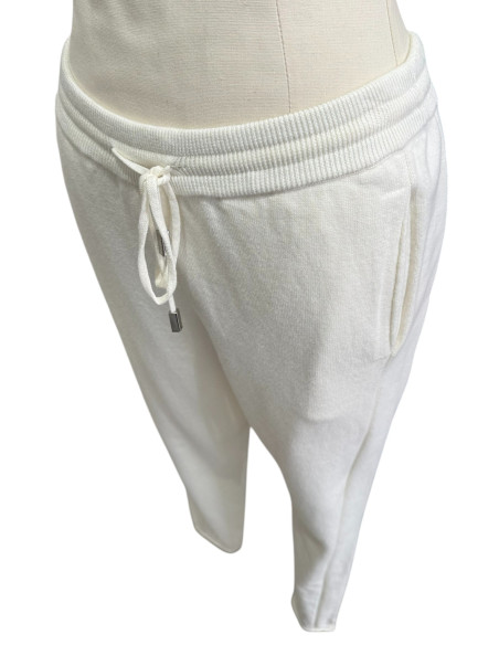 CT PLAGE Pantalon Coton et Cachemire
