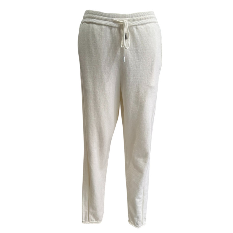 CT PLAGE Pantalon Coton et Cachemire