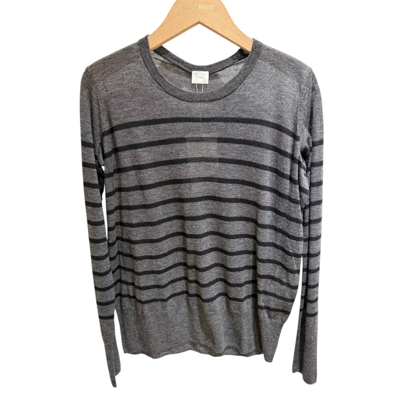 CT PLAGE Pull fin à rayures