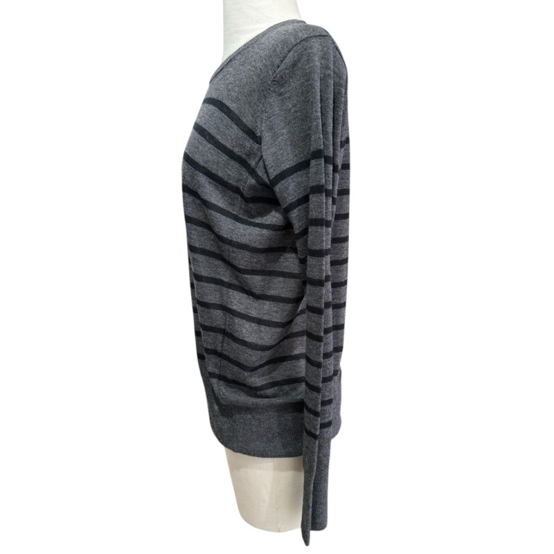 CT PLAGE Pull fin à rayures