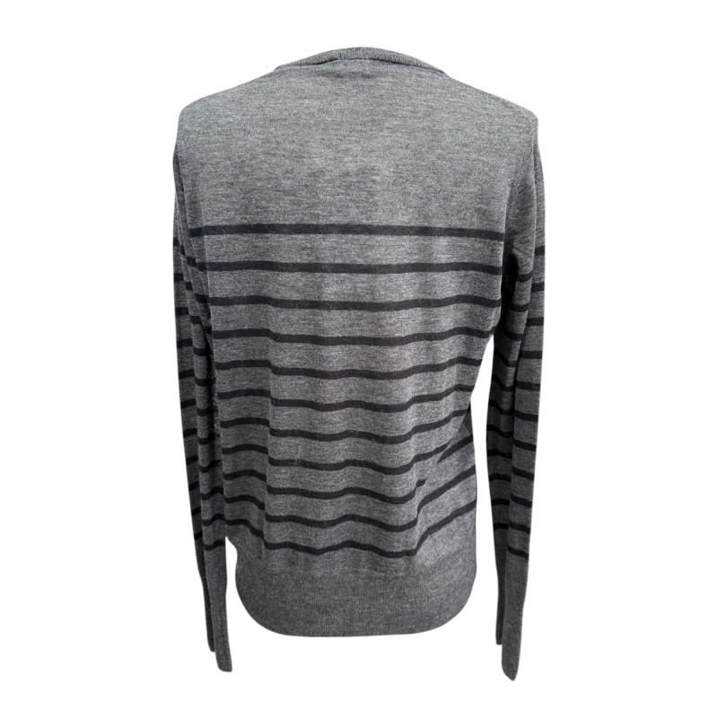 CT PLAGE Pull fin à rayures