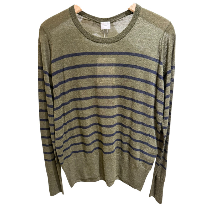 CT PLAGE Pull fin à rayures