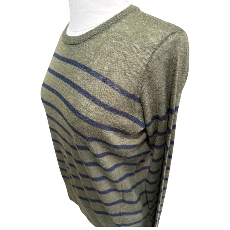 CT PLAGE Pull fin à rayures