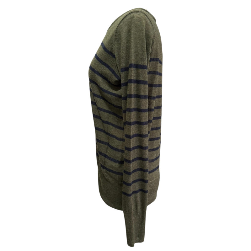 CT PLAGE Pull fin à rayures