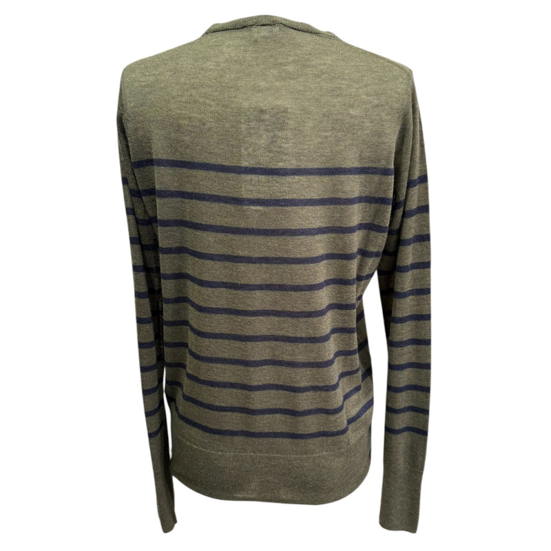 CT PLAGE Pull fin à rayures