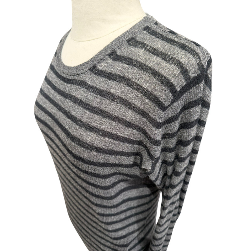 CT PLAGE Pull fin à rayures