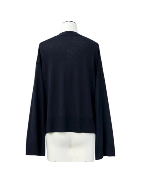 CT PLAGE Cardigan Coton et Soie
