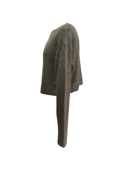 CT PLAGE Cardigan Mohair et Soie