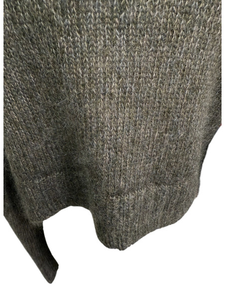 CT PLAGE Cardigan Mohair et Soie