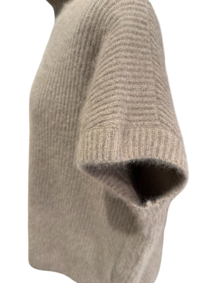 CT PLAGE Pull col roulé RACCOON FOX