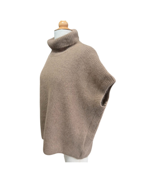 CT PLAGE Pull col roulé RACCOON FOX