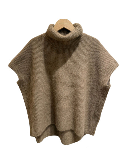 CT PLAGE Pull col roulé RACCOON FOX