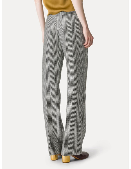 forte_forte pantalon chevrons