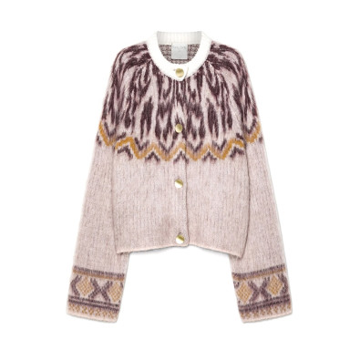 forte_forte cardigan jacquard