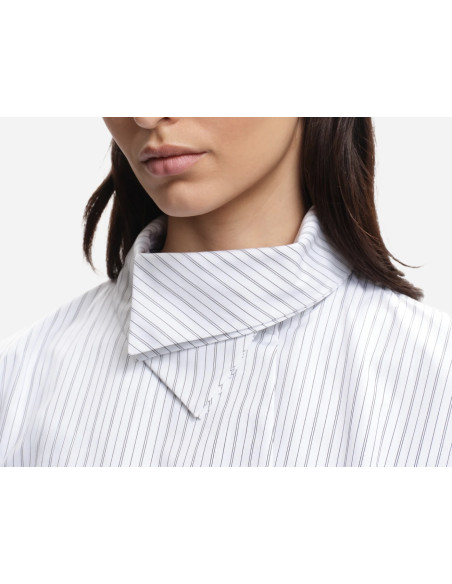 MARGAUX LONNBERG Chemise BIRD Black Stripes