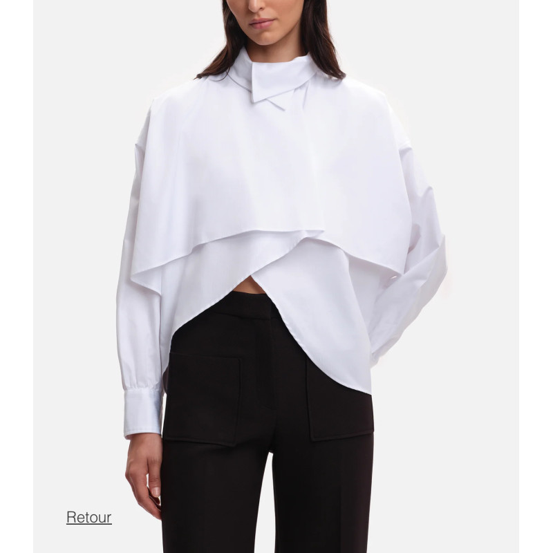 MARGAUX LONNBERG Chemise BIRD White