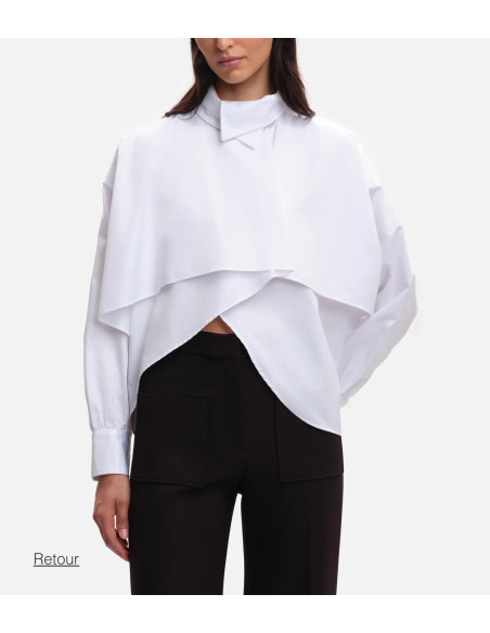 MARGAUX LONNBERG Chemise BIRD White