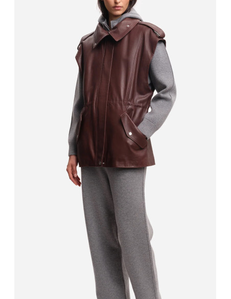 MARGAUX LONNBERG Blouson ASTOR Brown