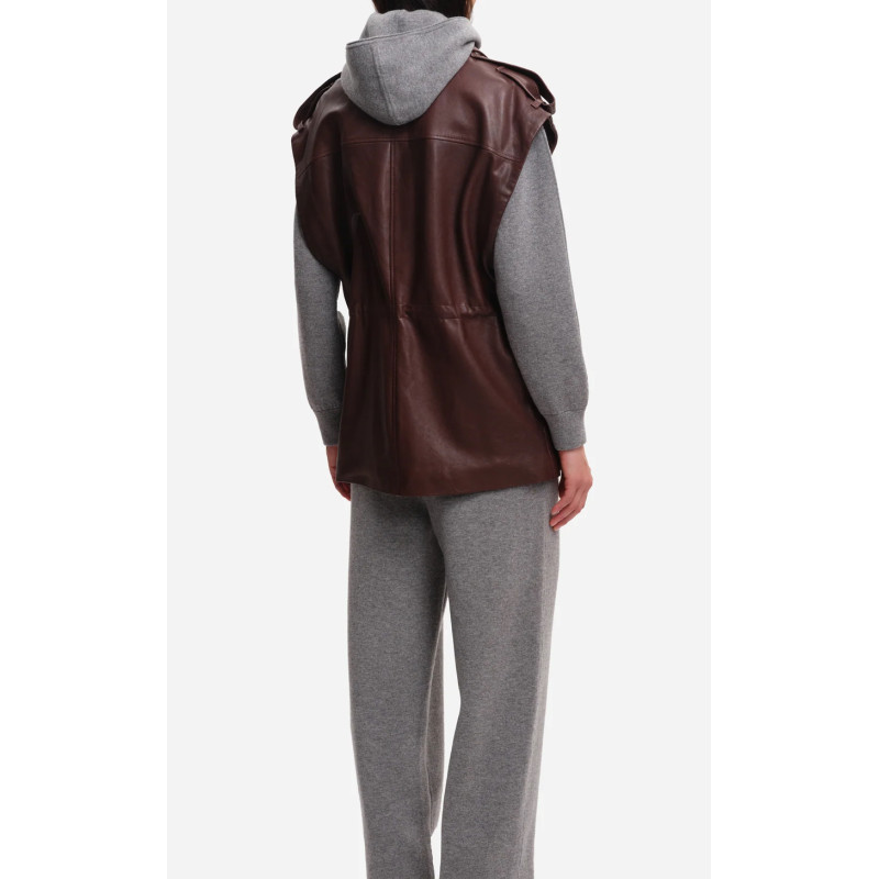 MARGAUX LONNBERG Blouson ASTOR Brown