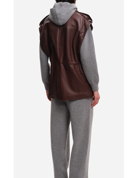 MARGAUX LONNBERG Blouson ASTOR Brown