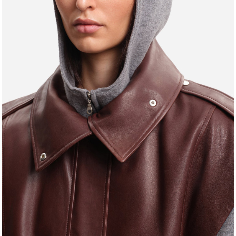 MARGAUX LONNBERG Blouson ASTOR Brown