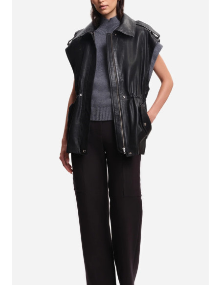 MARGAUX LONNBERG Blouson ASTOR Black