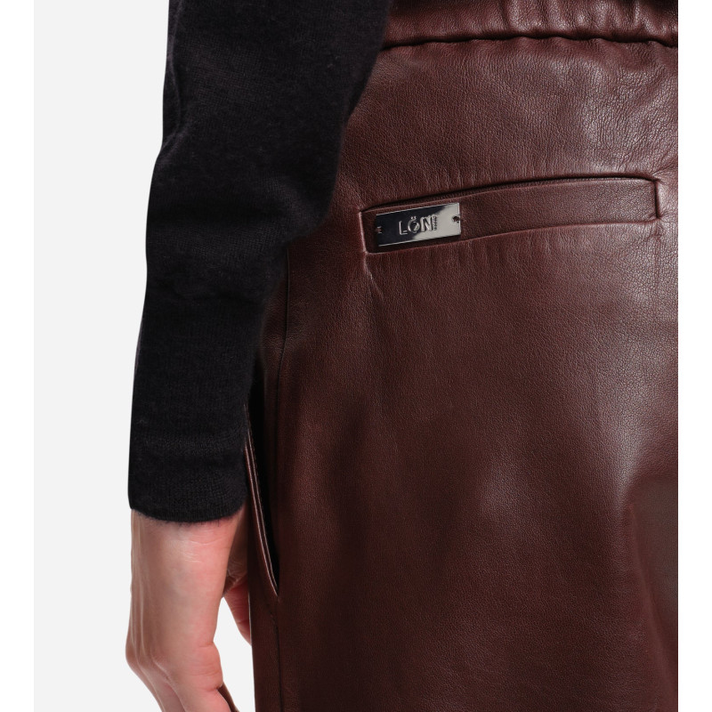 MARGAUX LONNBERG Pantalon ALFIE Brown