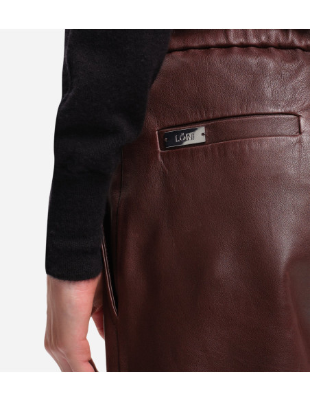 MARGAUX LONNBERG Pantalon ALFIE Brown
